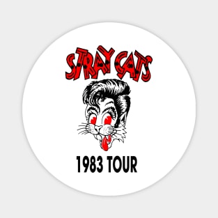 1983 tour rock band punk cats Magnet
